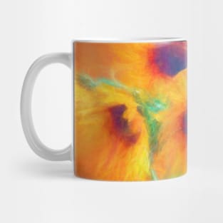 Pastel Painting - Sunflowers still life Mug